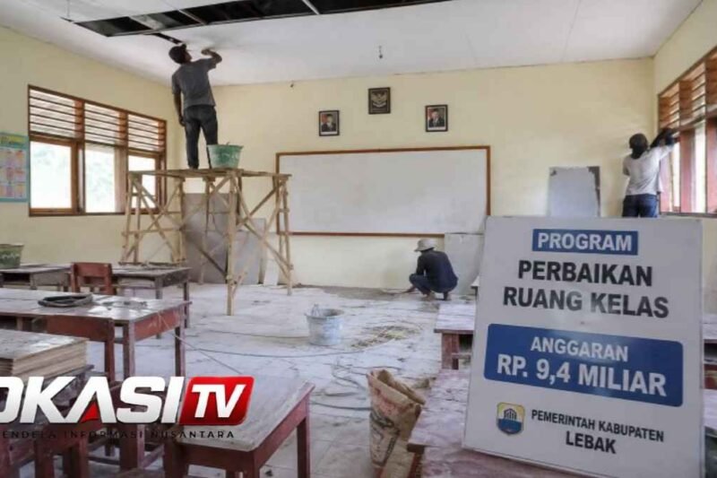 Pemkab Lebak Alokasikan Rp9,4 Miliar untuk Perbaikan 70 Ruang Kelas SD, Kerusakan Berat Jadi Prioritas