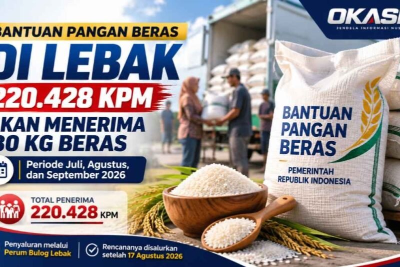 Bantuan Pangan Beras di Lebak Segera Disalurkan ke 220.428 KPM