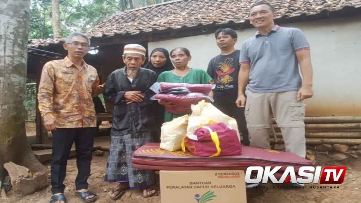 Dinsos Banten bantu Kakek Madhalim dengan menyalurkan bantuan sosial di Kabupaten Lebak