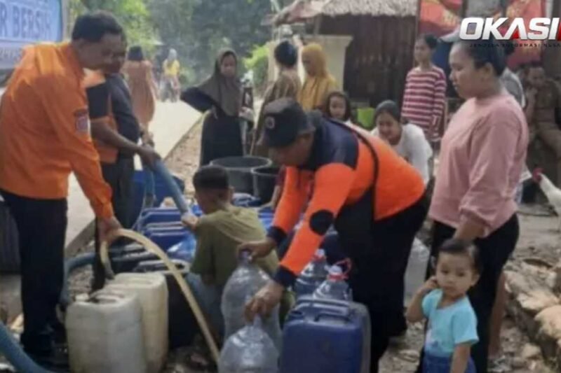 Distribusi Air Bersih Lebak Capai 382 Ribu Liter, 48.573 Jiwa Terdampak