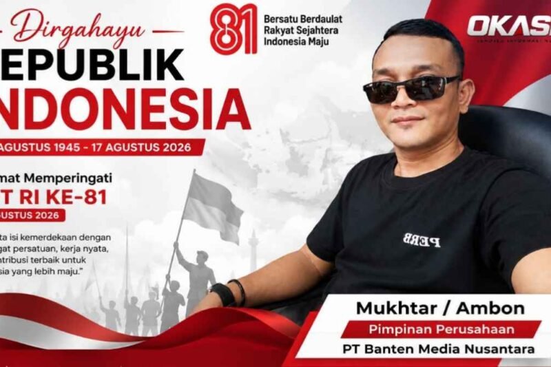 HUT RI ke-81, Pimprus PT Banten Media Nusantara Serukan Persatuan dan Karya Nyata