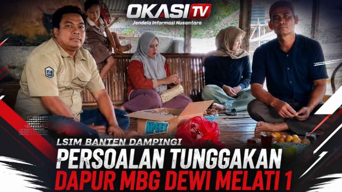 Ketua DPW LSIM Banten Komeng Abdul Rohman menerima aduan pengusaha Maja Juman terkait dugaan tunggakan tagihan Dapur MBG Dewi Melati 1 senilai Rp301 juta di Kabupaten Lebak.