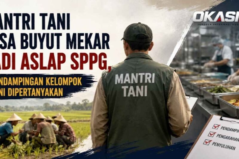 Mantri Tani Desa Buyut Mekar Jadi Aslap SPPG, Pendampingan Dipertanyakan