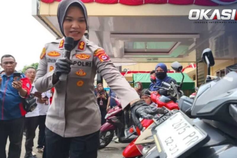 Polres Lebak Ungkap 10 Kasus Curanmor, 15 Tersangka dan 48 Barang Bukti Diamankan
