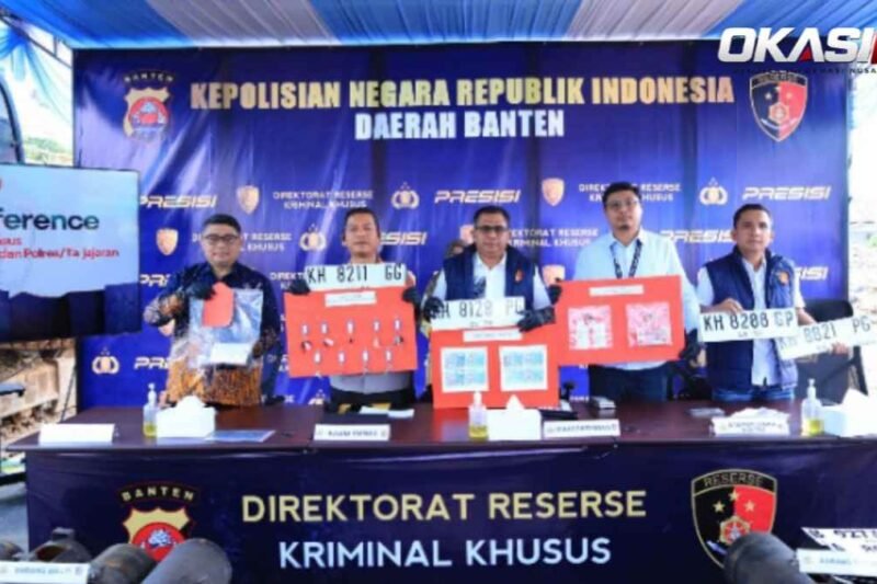 Polda Banten Ungkap Tambang Ilegal dan Penyalahgunaan BBM Bersubsidi, 7 Tersangka Ditahan