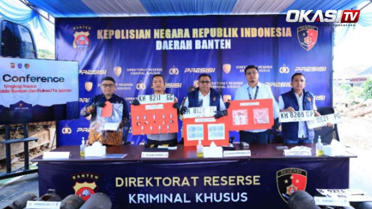 Polda Banten ungkap tambang ilegal dan penyalahgunaan BBM bersubsidi