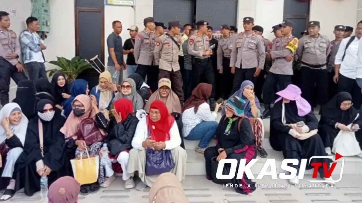 Sidang dugaan penistaan agama di Pengadilan Negeri Rangkasbitung Kabupaten Lebak