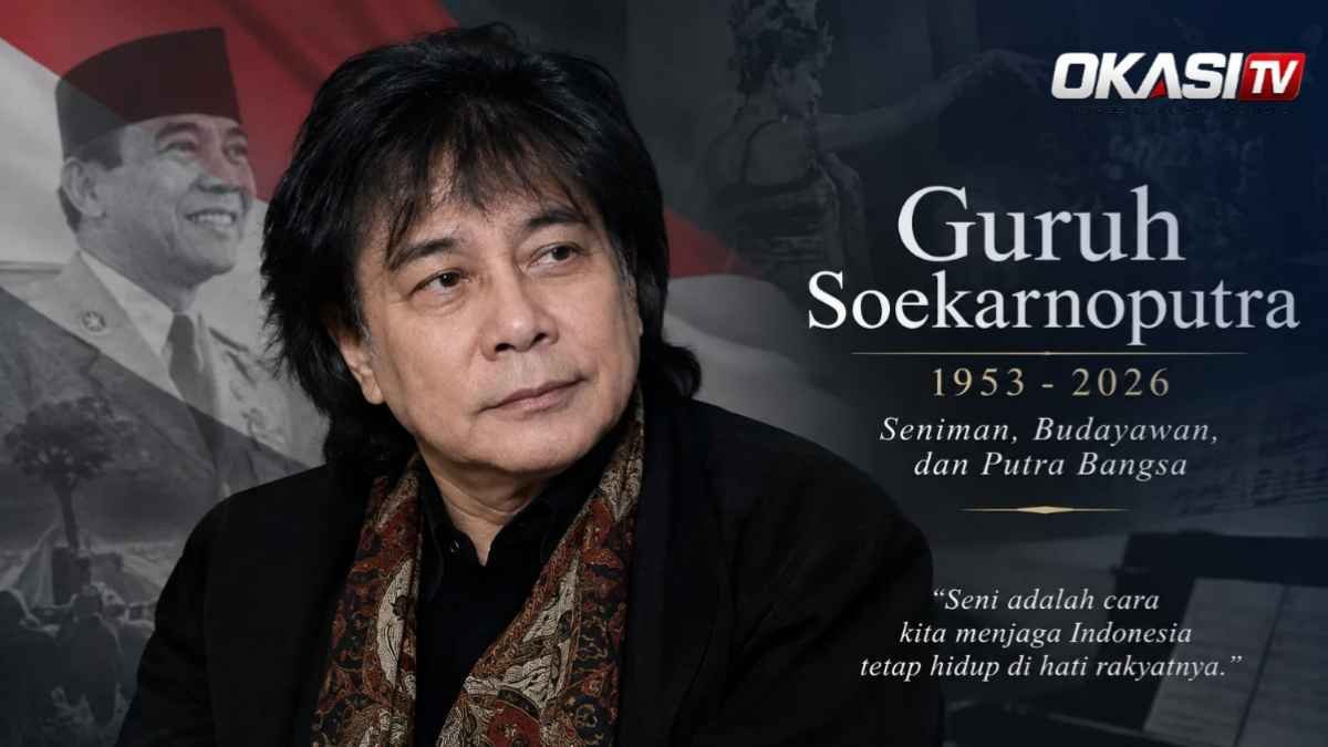 Guruh Soekarnoputra tutup usia pada 73 tahun