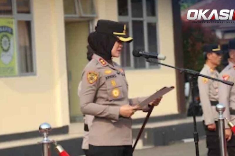 Kapolres Lebak Pimpin Sertijab Enam Pejabat, Ini Daftar Perubahan Jabatannya