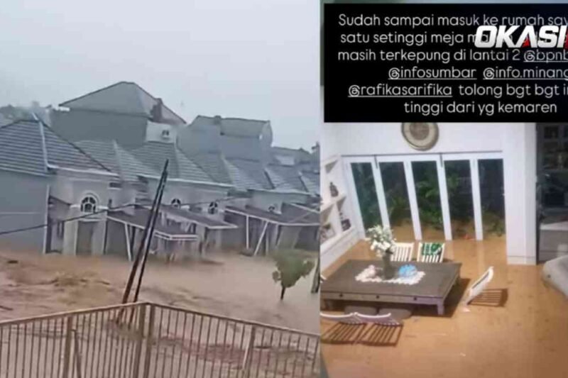 Banjir Bandang Rendam Padang, Evakuasi Warga Terkendala