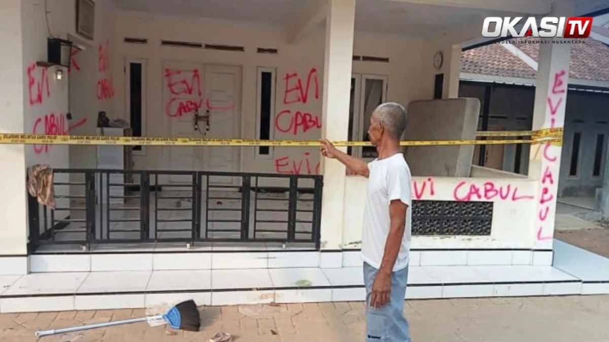 Rumah dukun di Lebak dipasang garis polisi